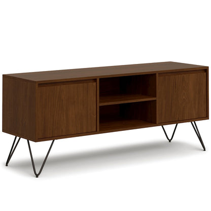 Hunter Tv Media Stand In Walnut Veneer