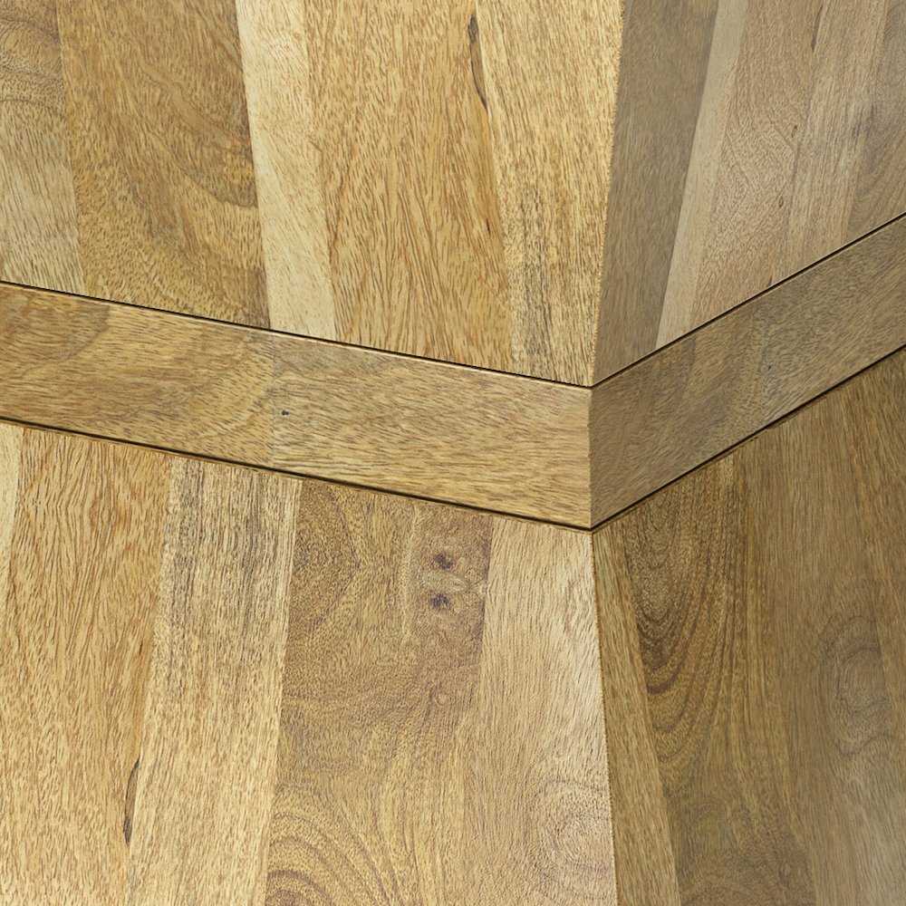 Westfield Solid Mango Wood Side Table In Natural