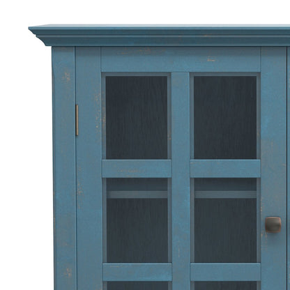 Acadian 39 inch Wide Solid Wood Transitional Medium Storage Cabinet