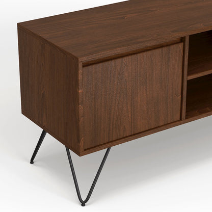 Hunter Tv Media Stand In Walnut Veneer