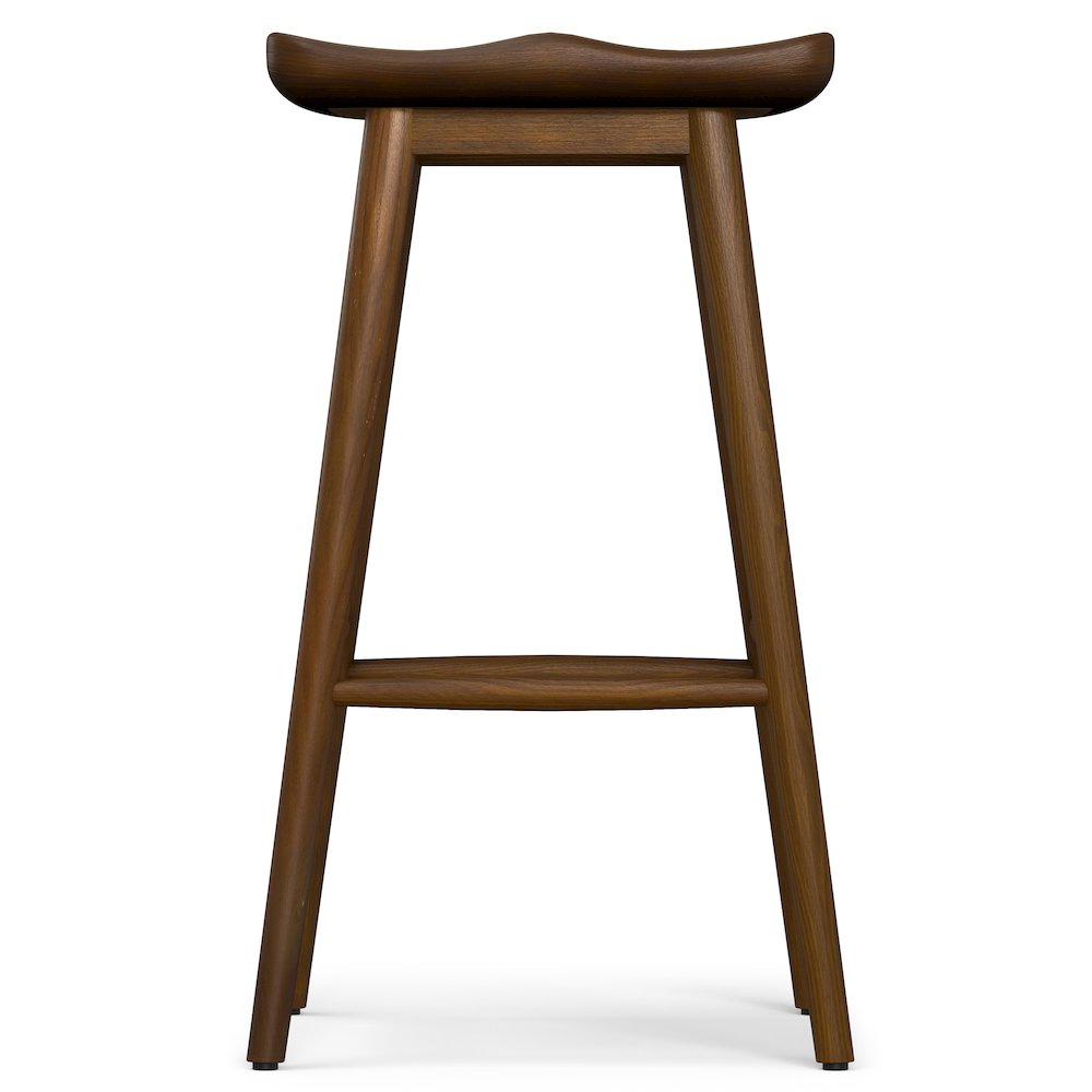 Teagan Bar Stool in Dark Walnut