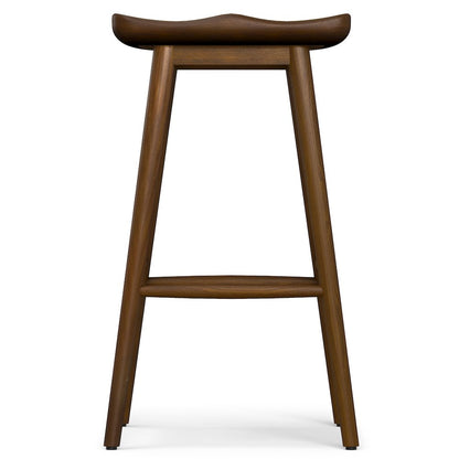 Teagan Bar Stool in Dark Walnut
