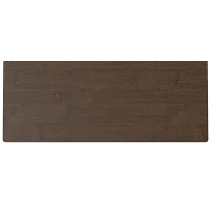 Harper Solid Hardwood 2 Door Sideboard Buffet / Storage Cabinet In Walnut Brown
