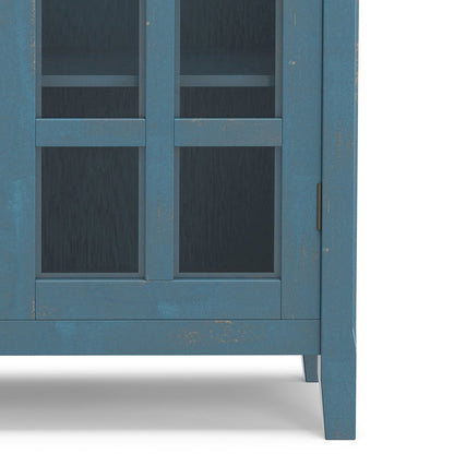 Acadian 39 inch Wide Solid Wood Transitional Medium Storage Cabinet