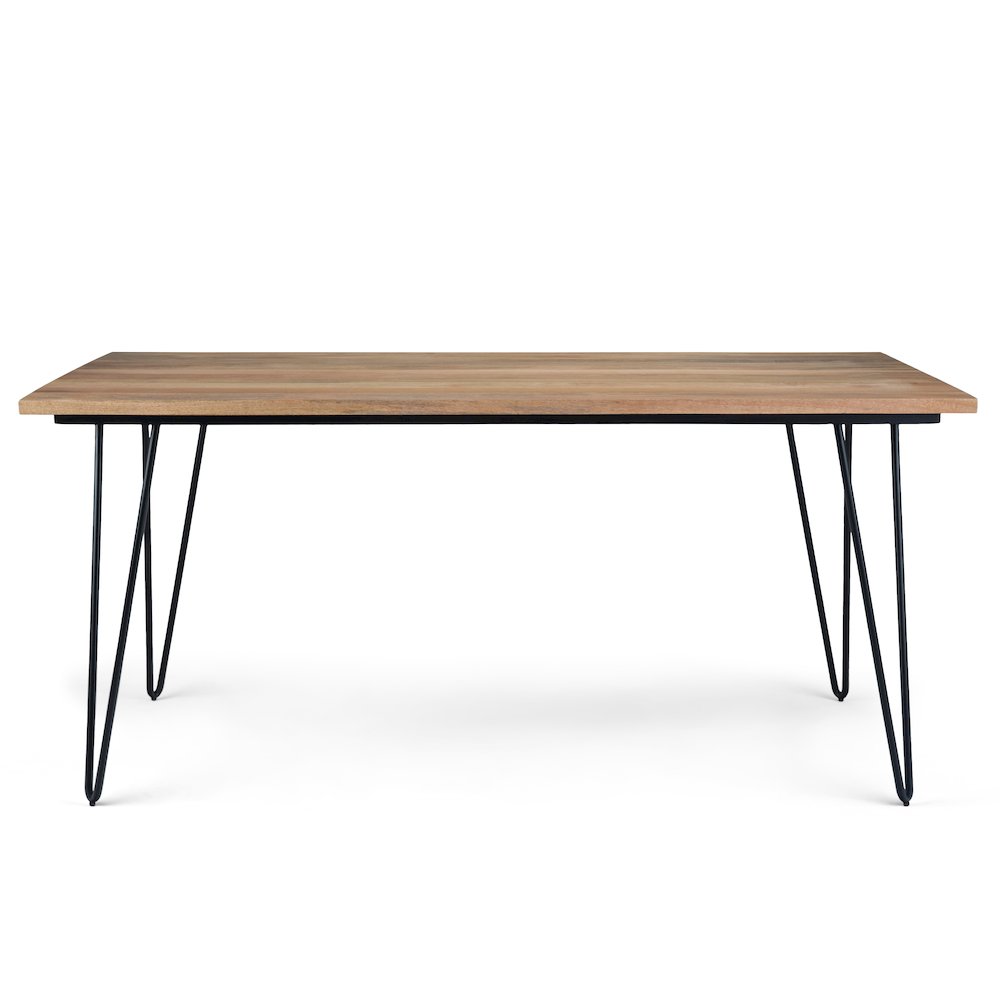 Hunter Solid Mango Wood Dining Table In Natural