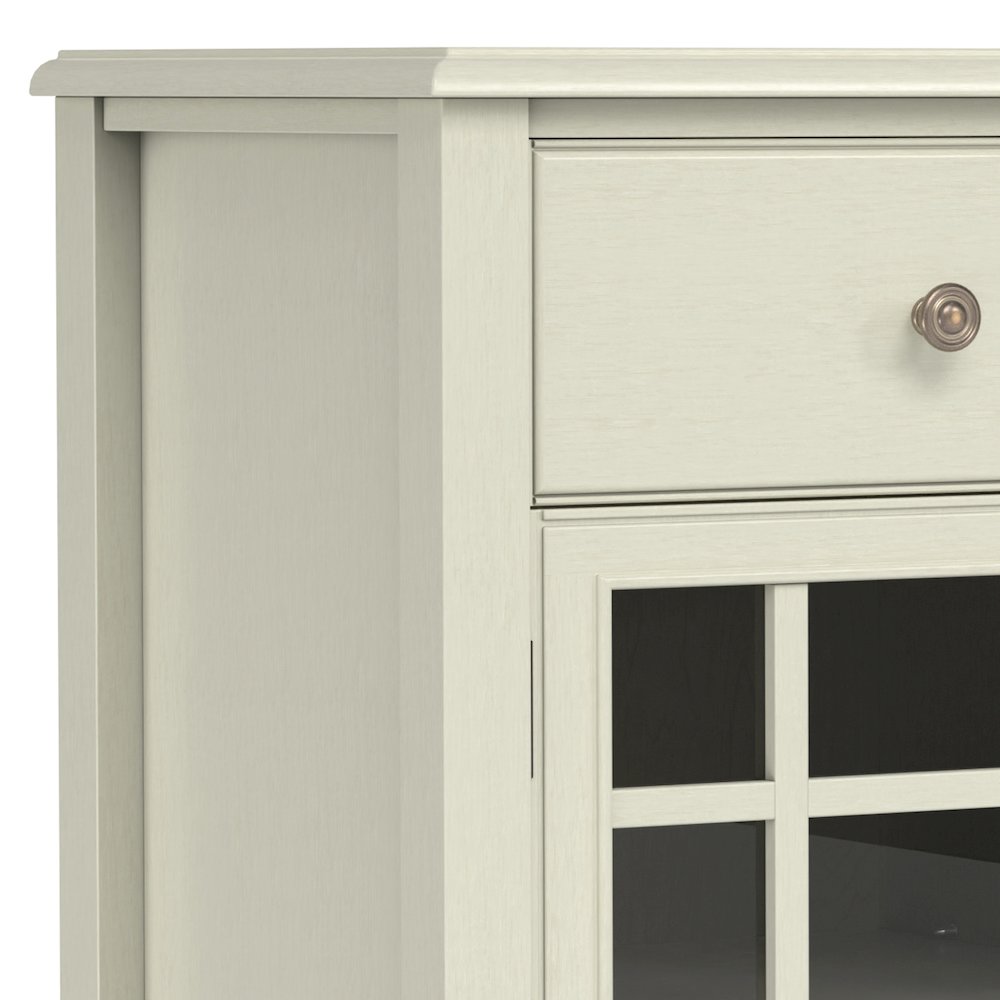 Connaught Solid Wood Sideboard Buffet In Antique White