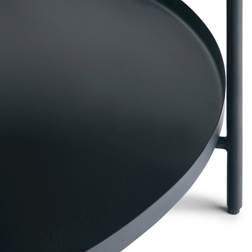 Monet Metal Coffee Table In Black