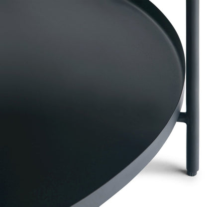 Monet Metal Coffee Table In Black