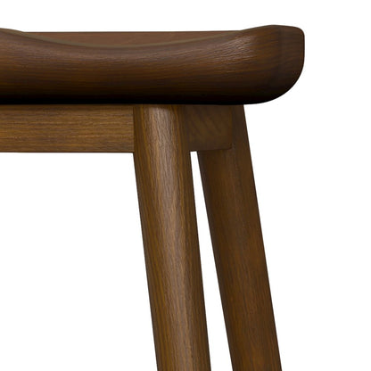 Teagan Bar Stool in Dark Walnut