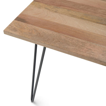 Hunter Solid Mango Wood Dining Table In Natural