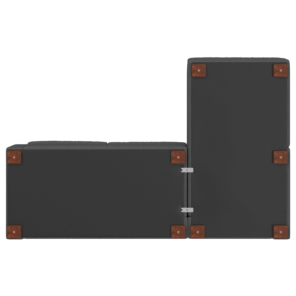 Charlie Right-Facing Sectional In Tightly Woven Performance Fabric