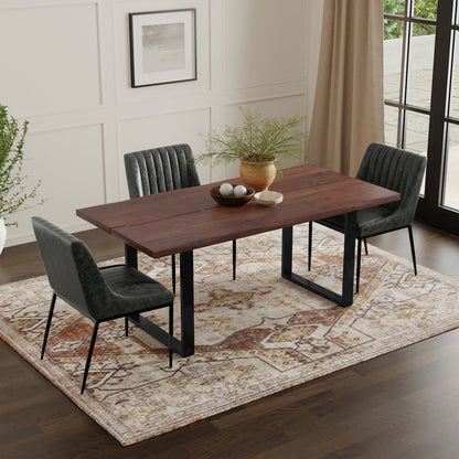 Fieldcrest Dining Table In Dark Walnut