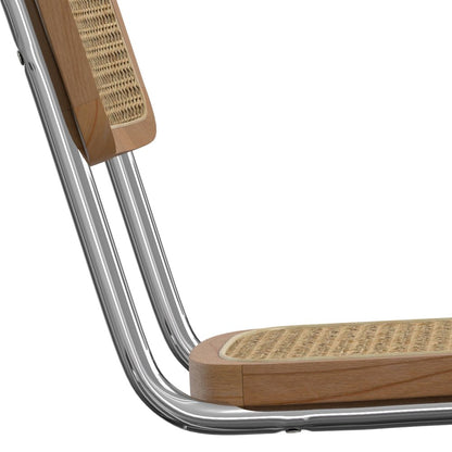 Madalyn Dining Chair (Set of 2) in Natural Rattan