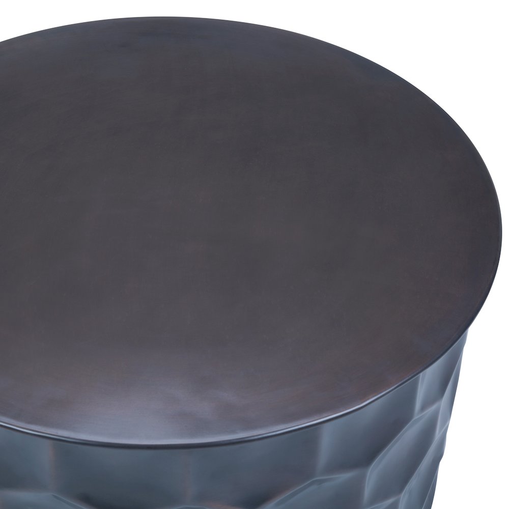 Whitney Metal Storage Coffee Table In Antique Bronze