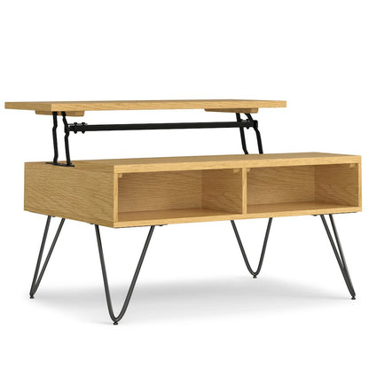 Hunter Small Lift Top Coffee Table In Oak