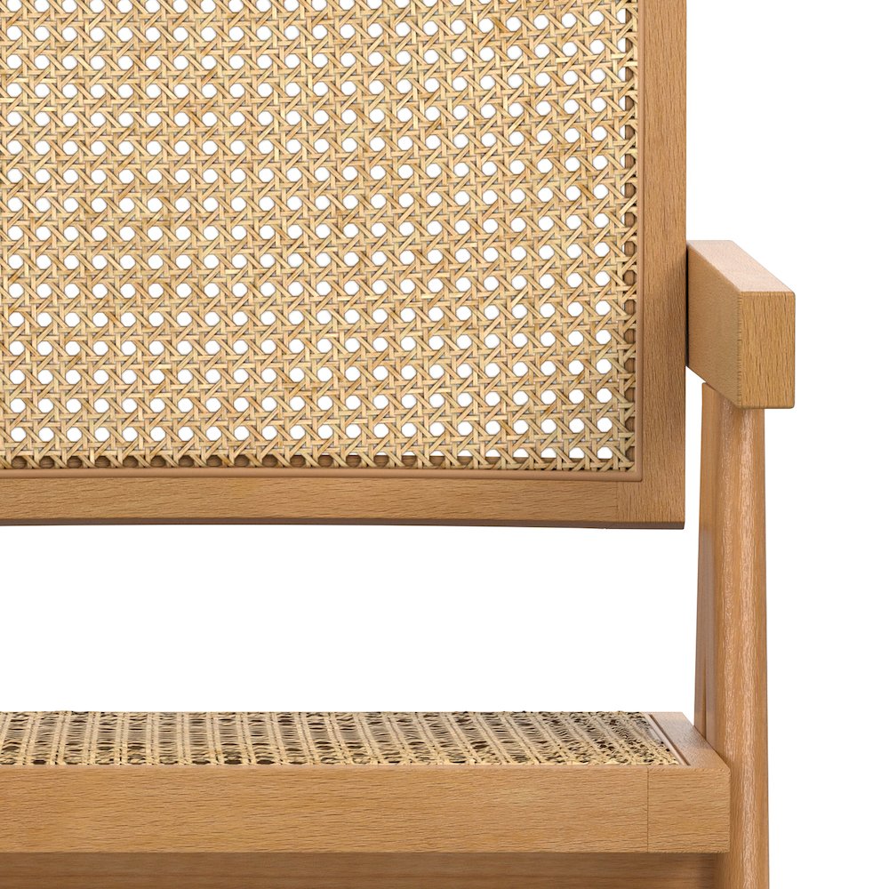 Regina Dining Arm Chair (Set of 2) in Natural