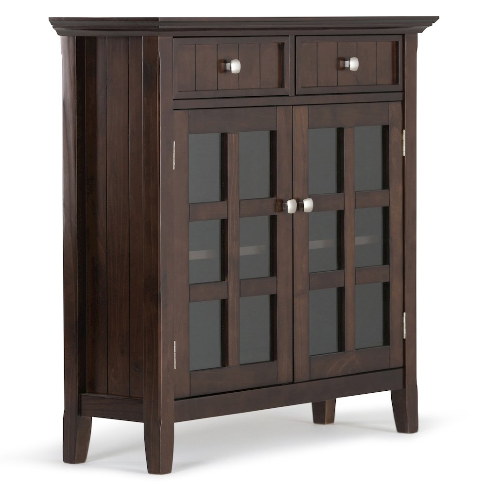 48 inch Wide Storage Bench with Shelf and 36 inch Wide Storage Cabinet