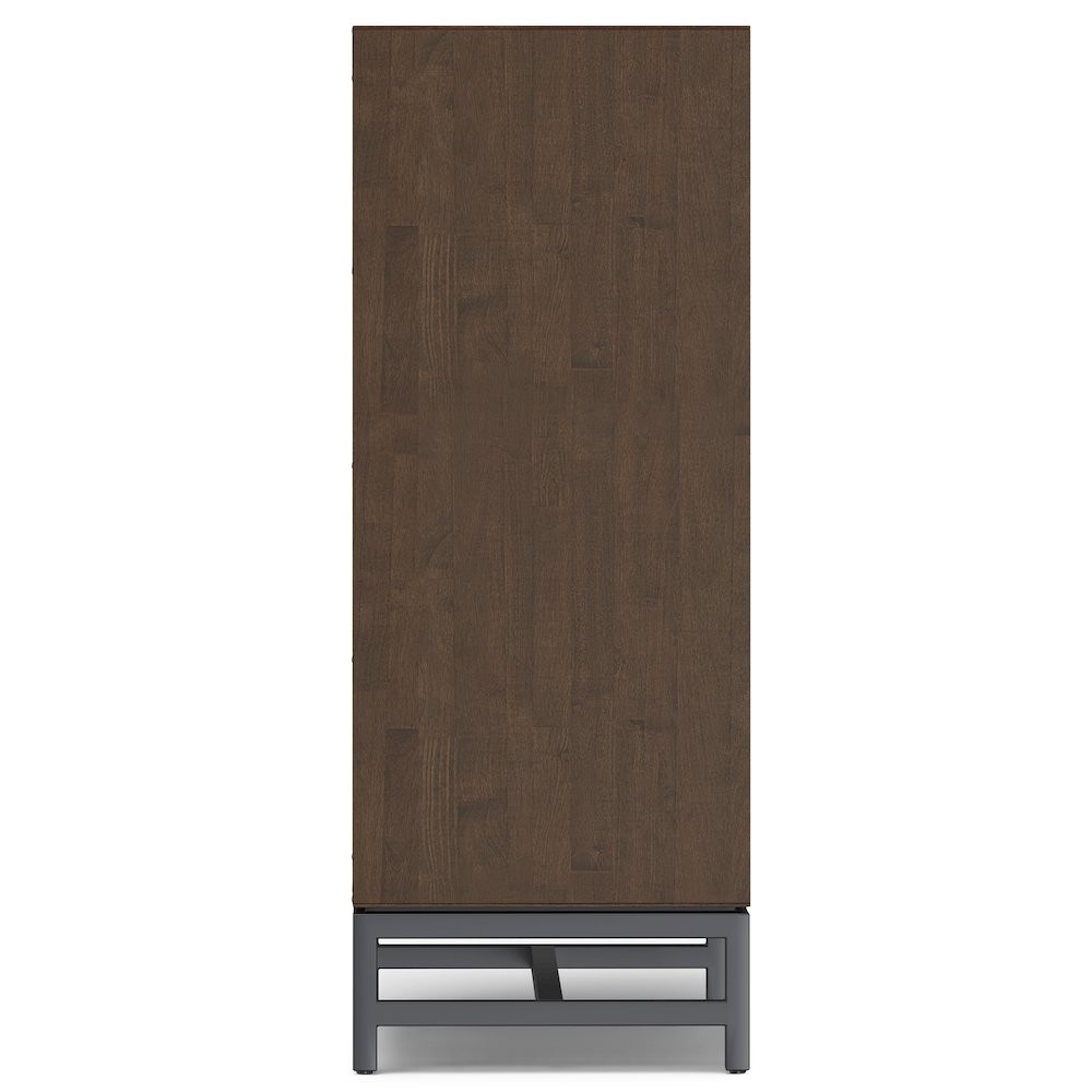 Banting SOLID HARDWOOD Bar Cabinet in Walnut Brown