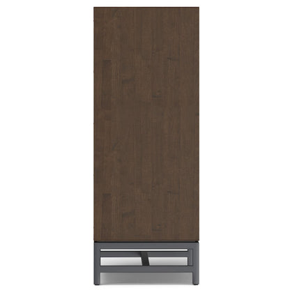 Banting SOLID HARDWOOD Bar Cabinet in Walnut Brown