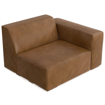 Rex Right-Arm Sofa Module In Genuine Leather