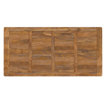 Campbell Dining Table In Burnt Wax