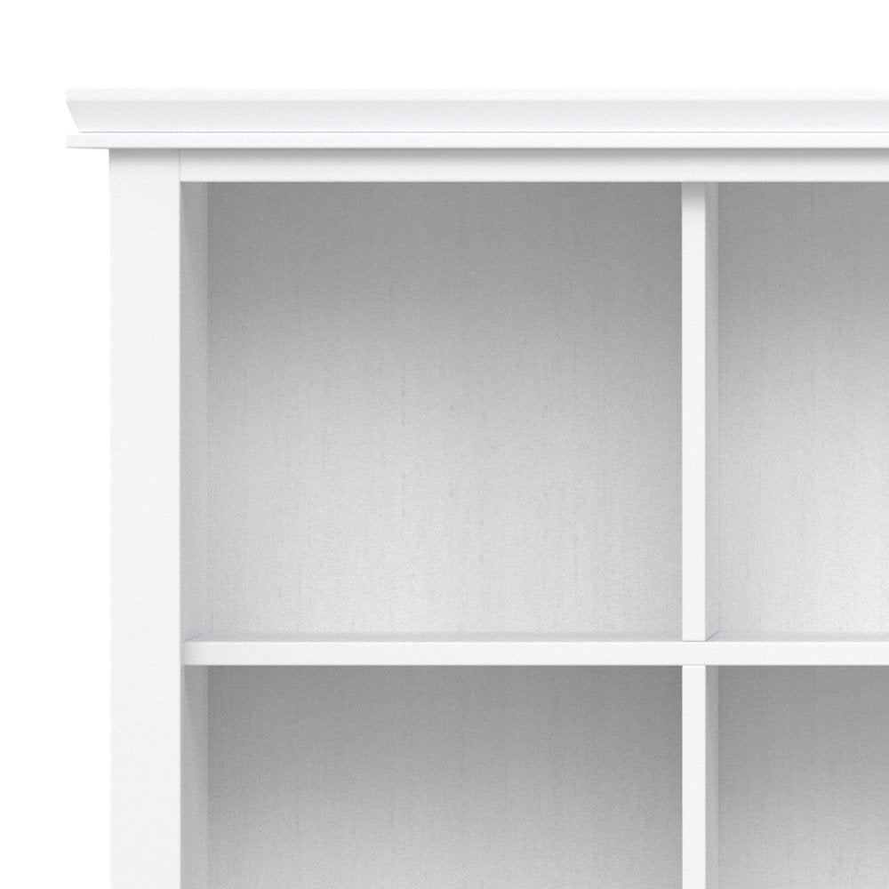 Artisan Solid Wood 12 Cube Storage In White