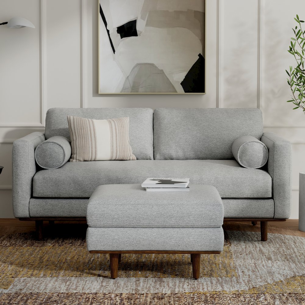 Morrison 72-Inch Sofa In Woven-Blend Fabric