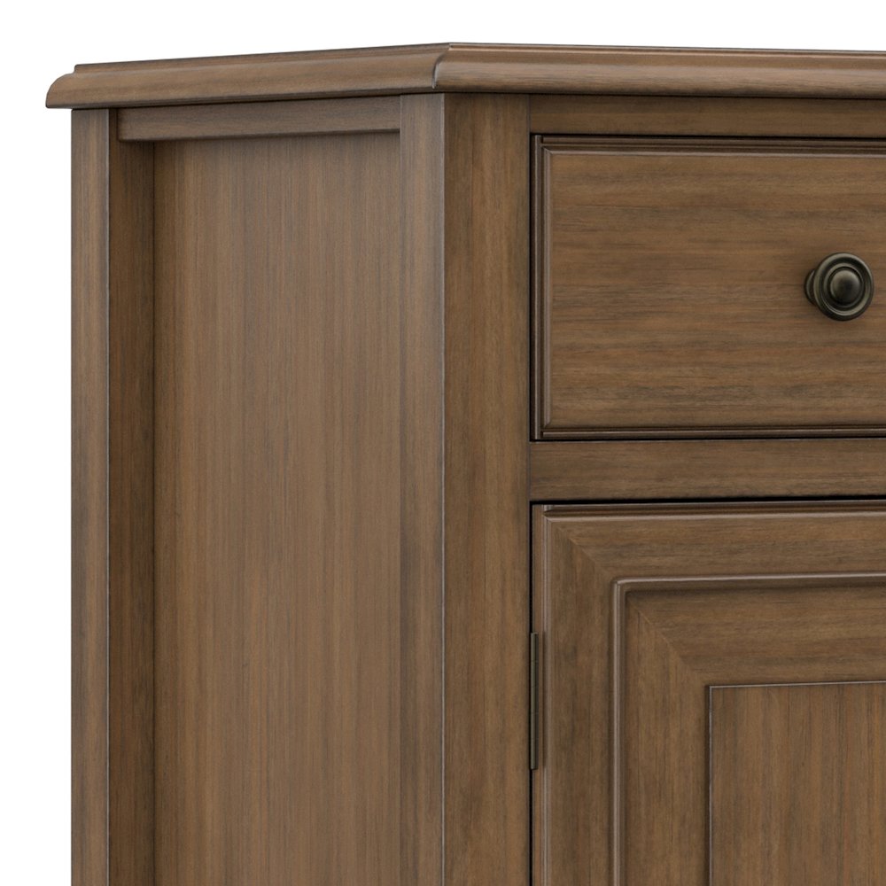 Connaught 67in W Solid Wood Traditional Large Sideboard Buffet Storage Cabinet