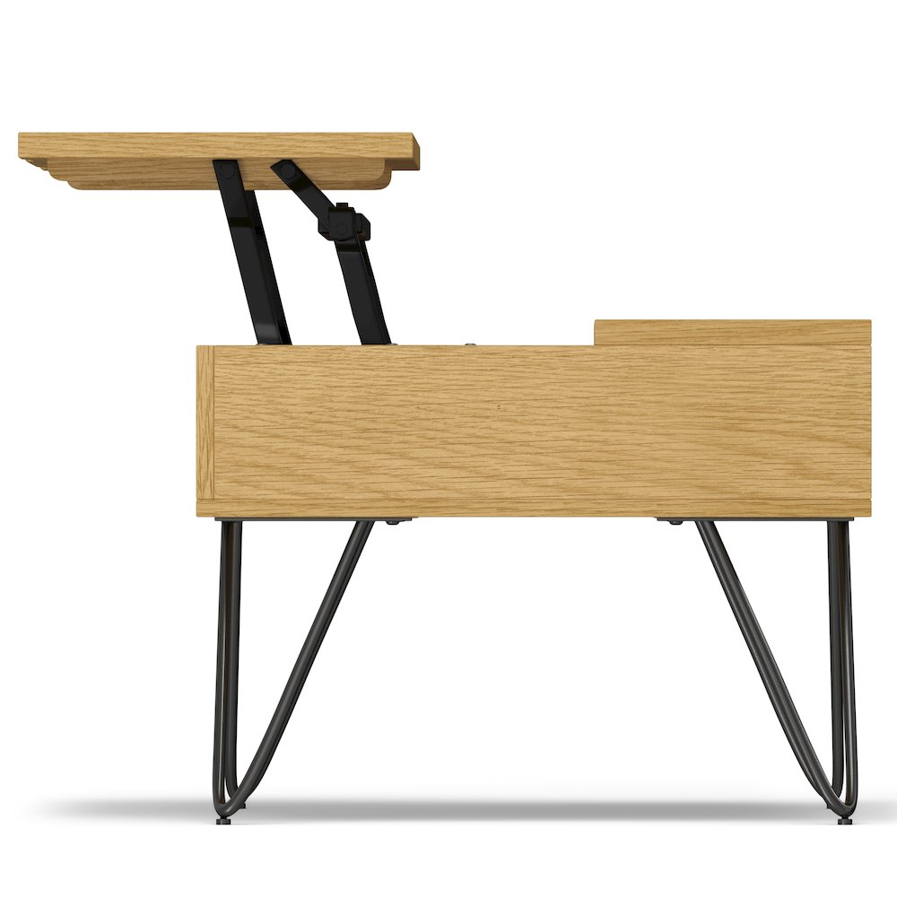 Hunter Small Lift Top Coffee Table In Oak