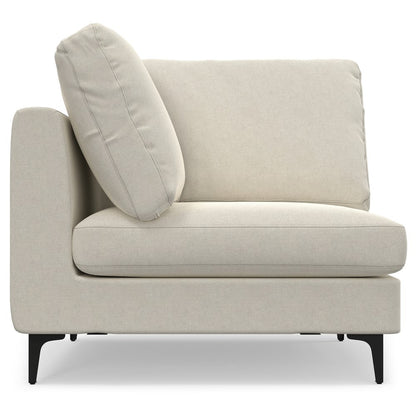 Ava Corner Sectional In Tightly Woven Performance Fabric