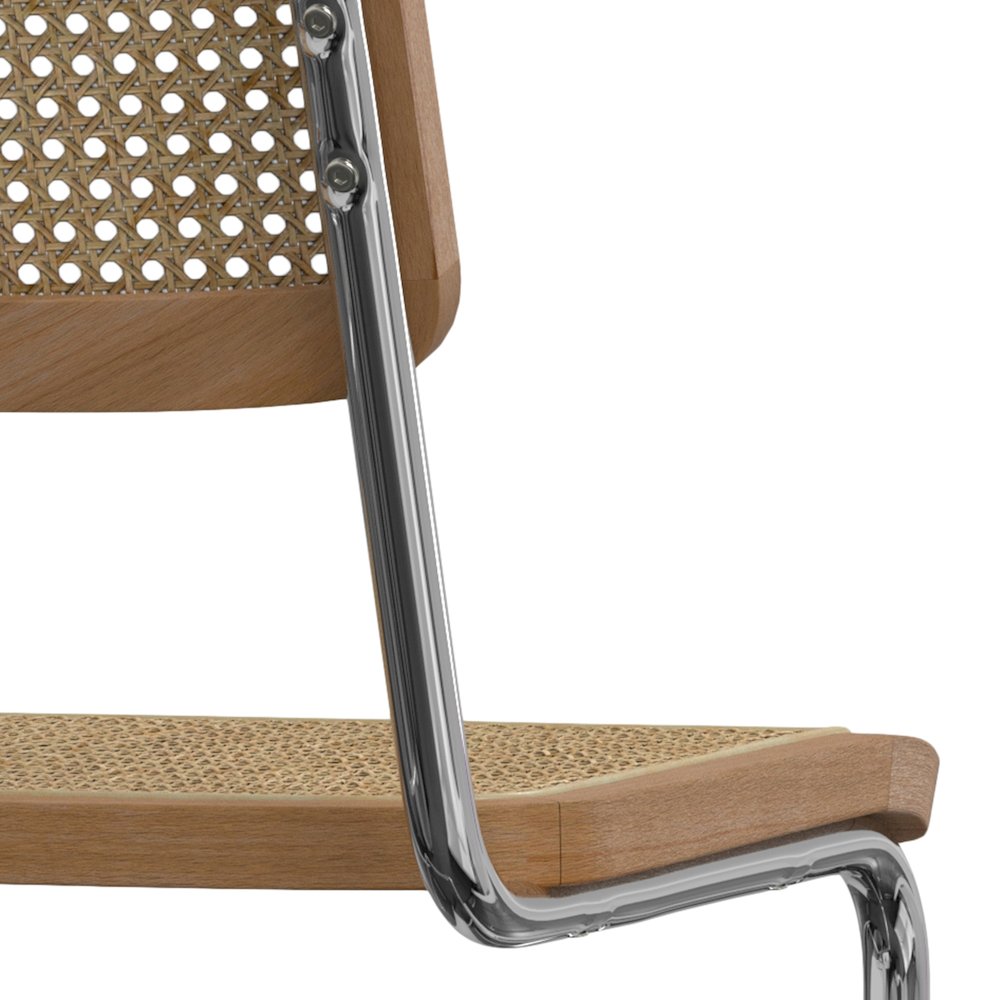 Madalyn Dining Chair (Set of 2) in Natural Rattan