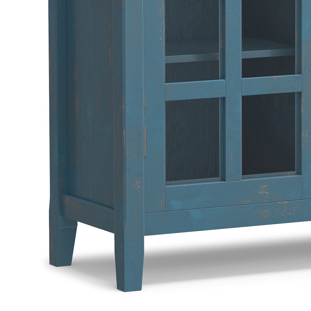 Acadian 39 inch Wide Solid Wood Transitional Medium Storage Cabinet