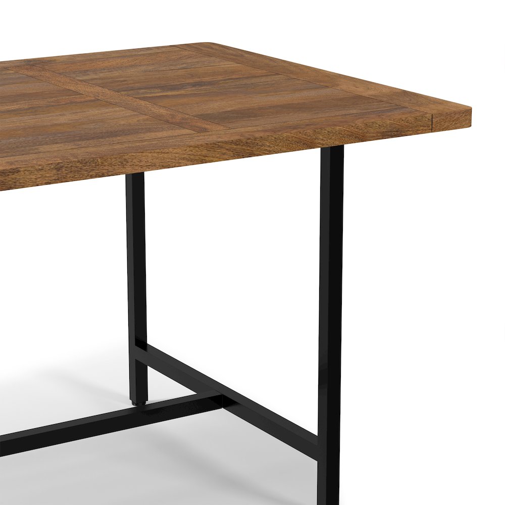 Campbell Dining Table In Burnt Wax