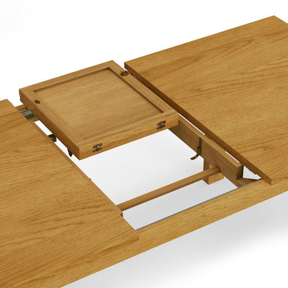 Wilson Extendable Dining Table In Oak Veneer