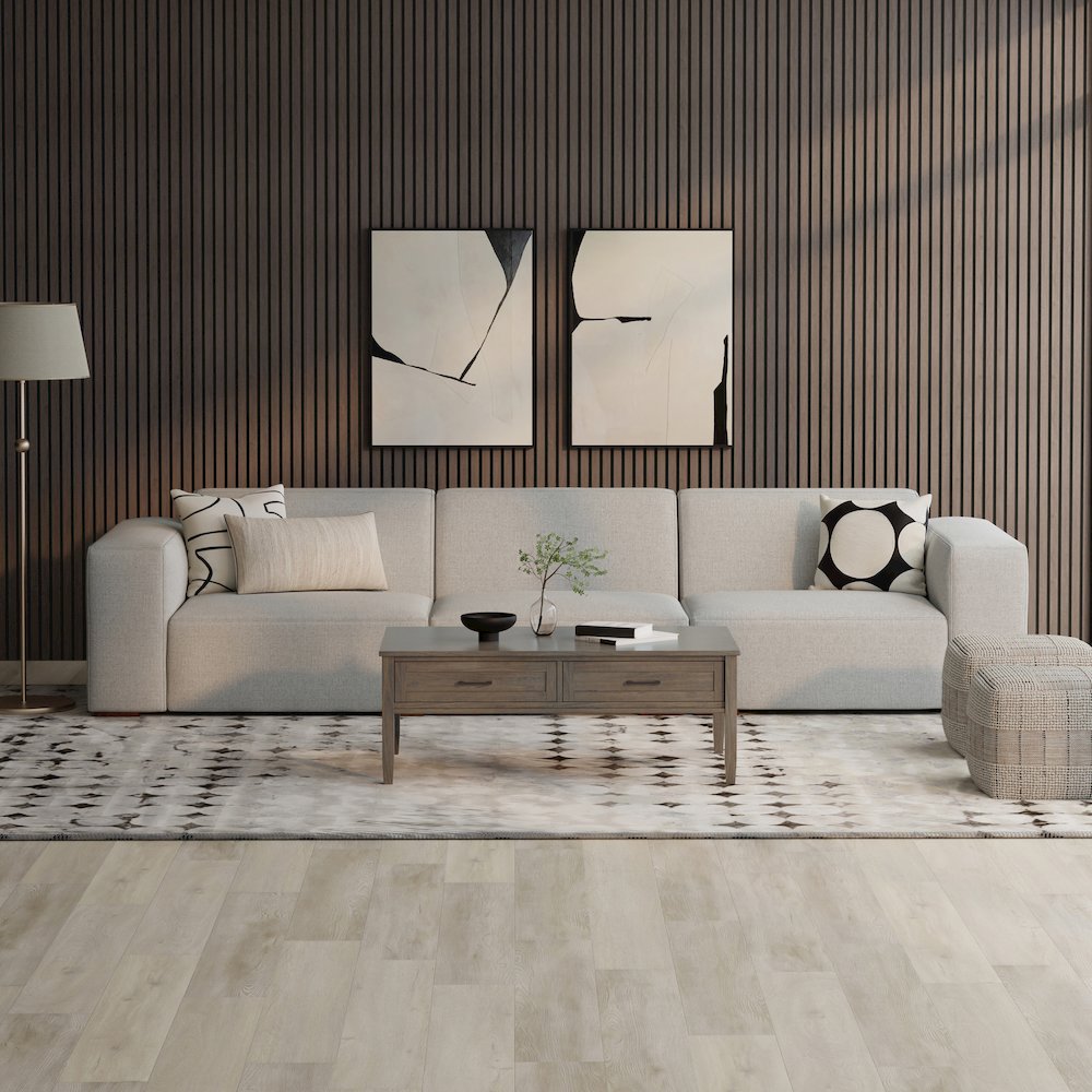 Rex 3-Seater Sofa In Tightly Woven Performance Fabric