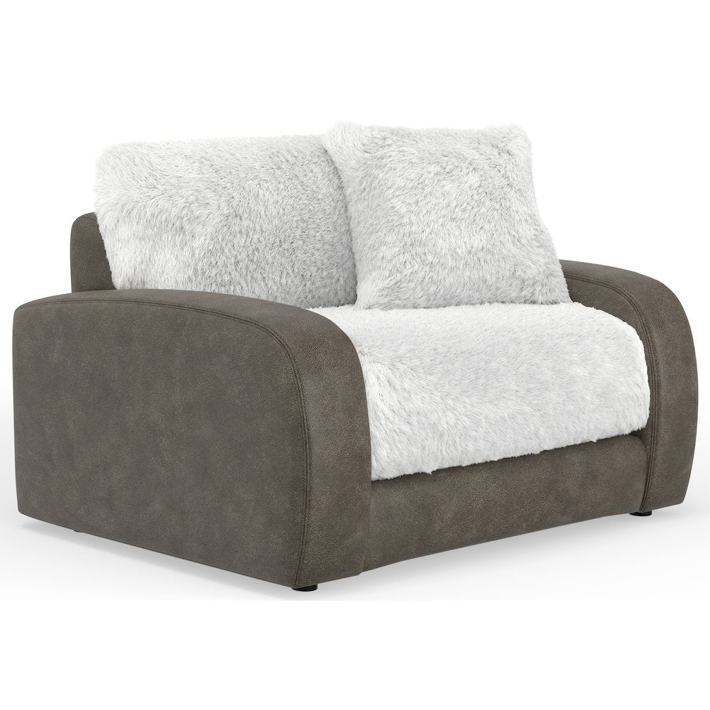 Snowball Chair 1/2 in White Color