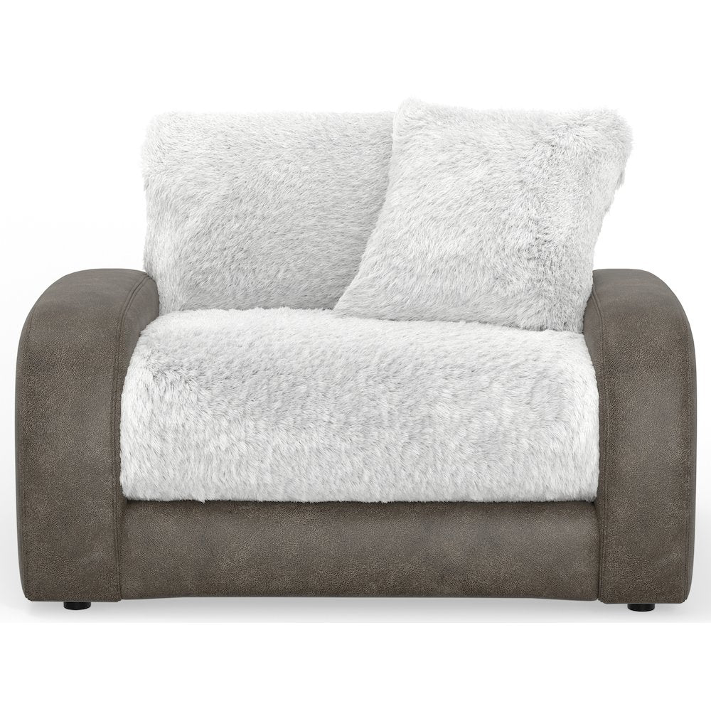Snowball Chair 1/2 in White Color