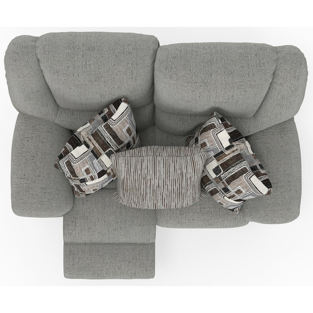 Trifecta Dual Rocking Reclining Loveseat
