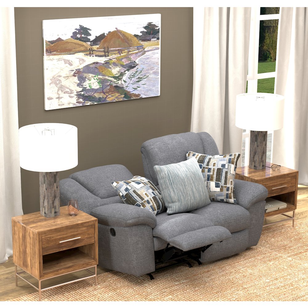 Trifecta Dual Rocking Reclining Loveseat