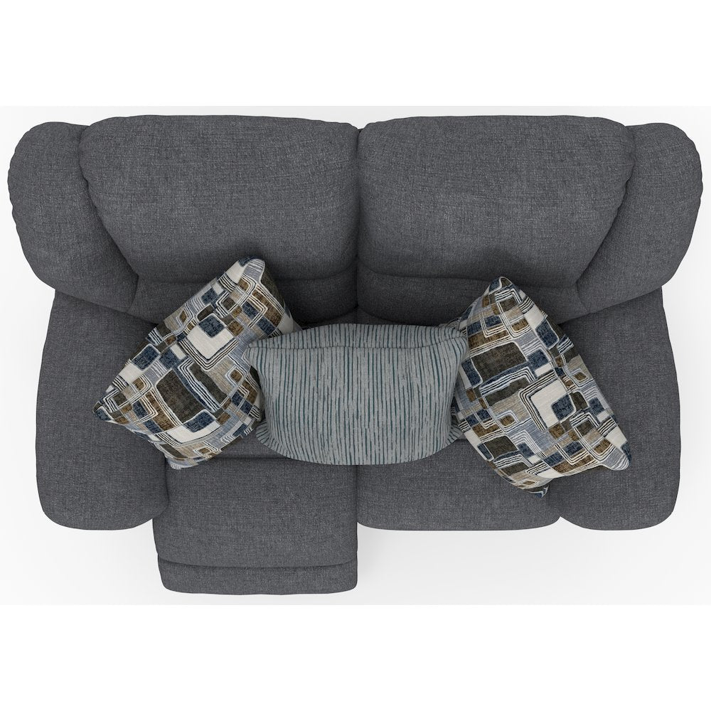Trifecta Dual Rocking Reclining Loveseat