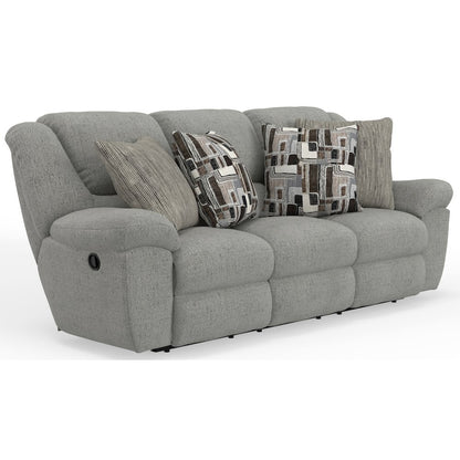 Trifecta Reclining Sofa with 3 Reclining Seats and Drop Down Table