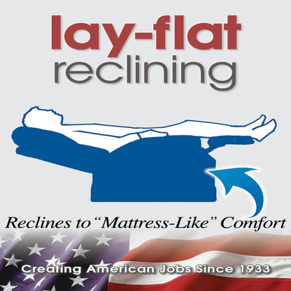 Haywood Power Lift Assist Lay Flat Recliner with Power Adjustable Headrest