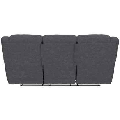 Trifecta Power Reclining Sofa with 3 Reclining Seats and Drop Down Table