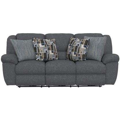 Trifecta Power Reclining Sofa with 3 Reclining Seats and Drop Down Table