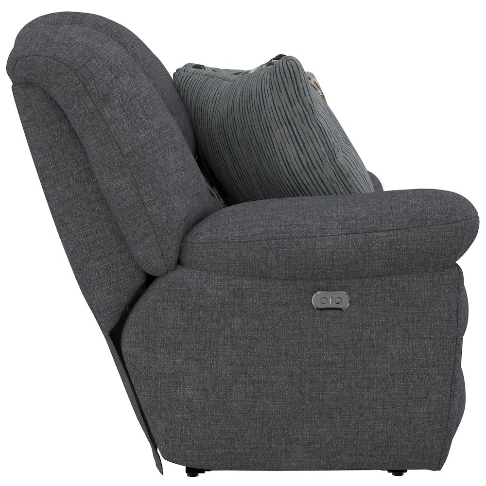 Trifecta Power Reclining Sofa with 3 Reclining Seats and Drop Down Table