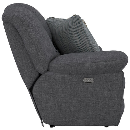 Trifecta Power Reclining Sofa with 3 Reclining Seats and Drop Down Table