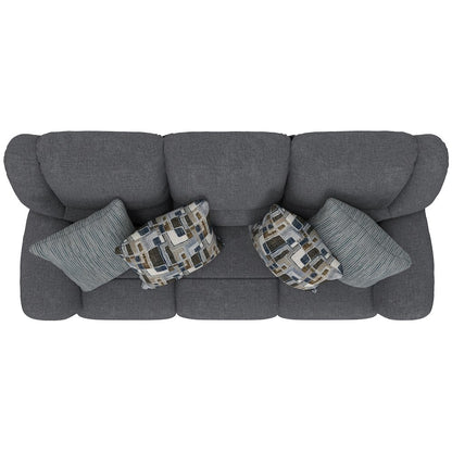 Trifecta Power Reclining Sofa with 3 Reclining Seats and Drop Down Table