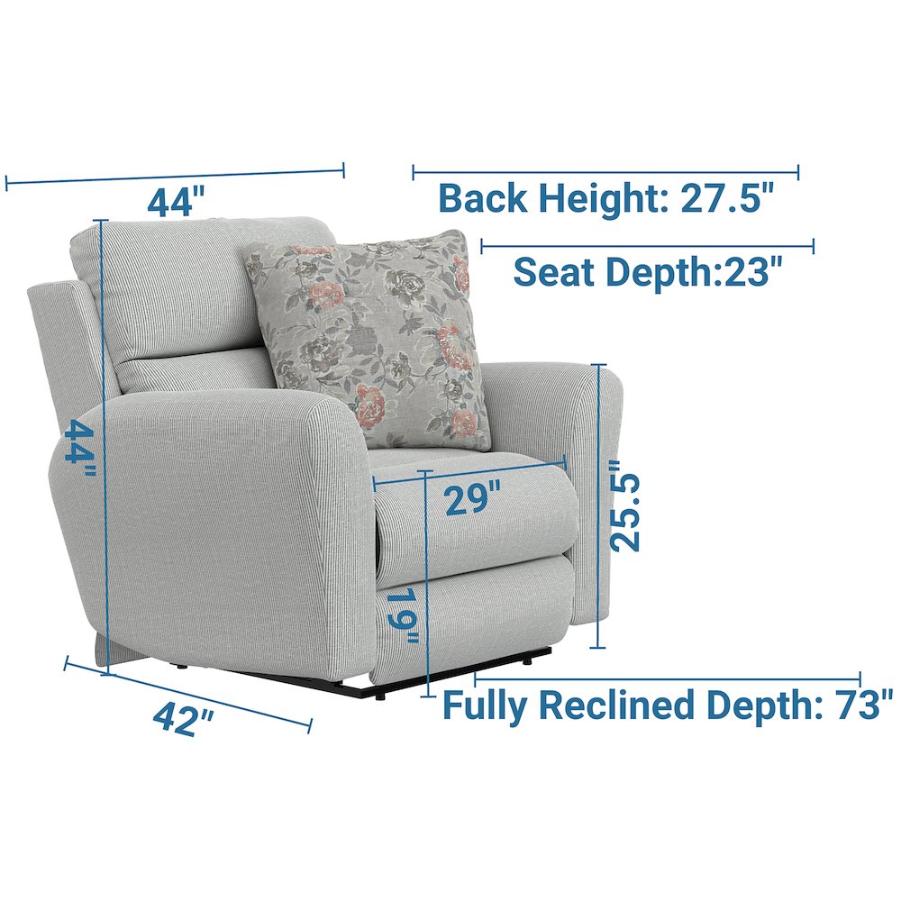 Chappy Power Lay Flat Recliner