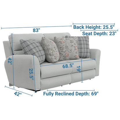 Chappy Power Lay Flat Reclining Sofa