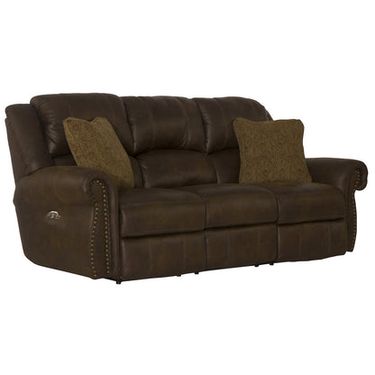 Pickett Power Reclining Sofa with Power Adjustable Headrest